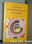 Leçons d'embryologie humaine vignette